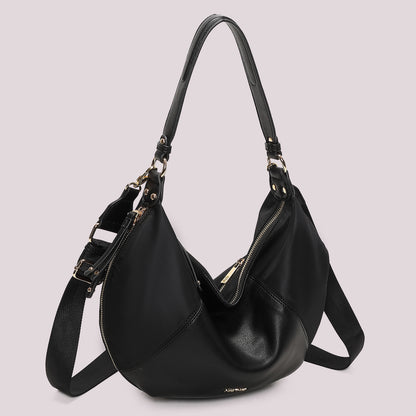 BORSA A SPALLA IN NYLON