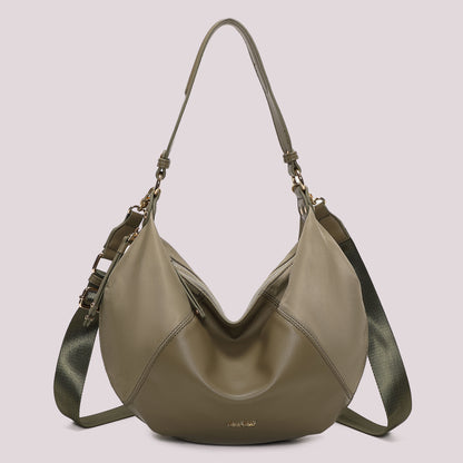 BORSA A SPALLA IN NYLON