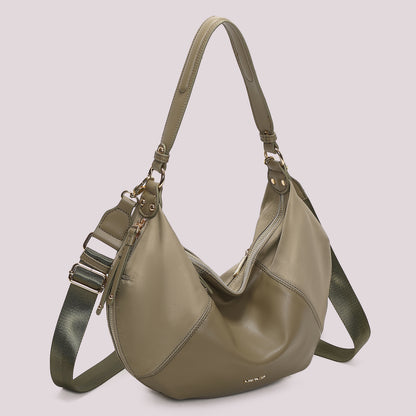 BORSA A SPALLA IN NYLON