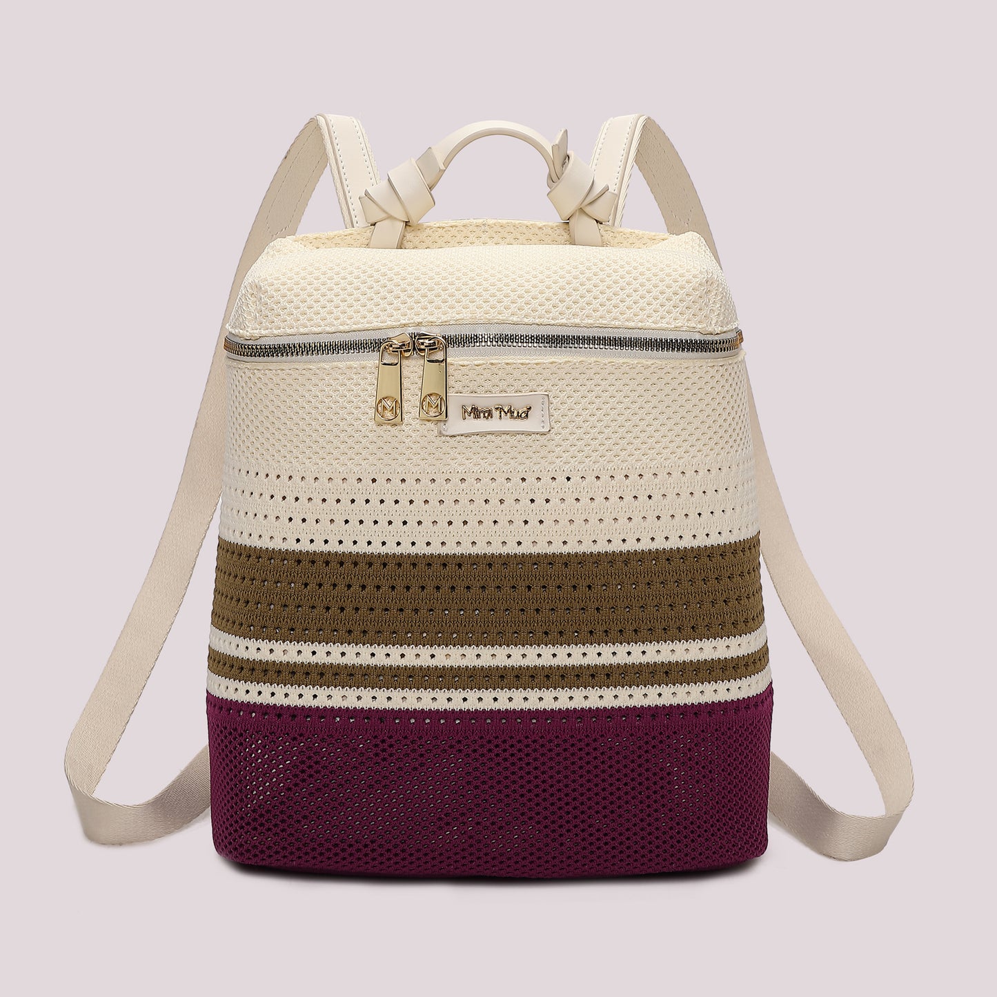 ZAINO IN MAGLIA A RIGHE