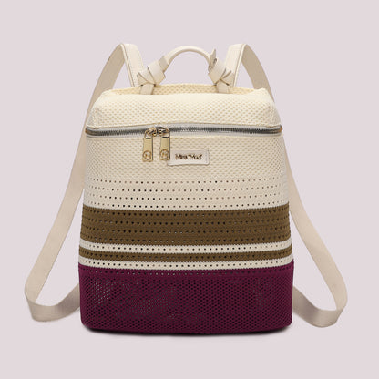 ZAINO IN MAGLIA A RIGHE