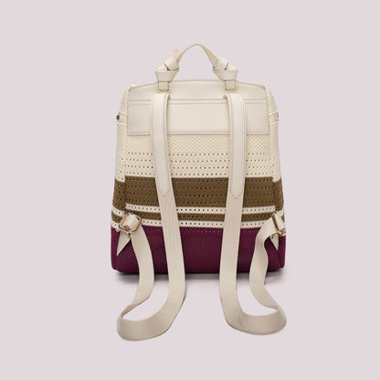 ZAINO IN MAGLIA A RIGHE