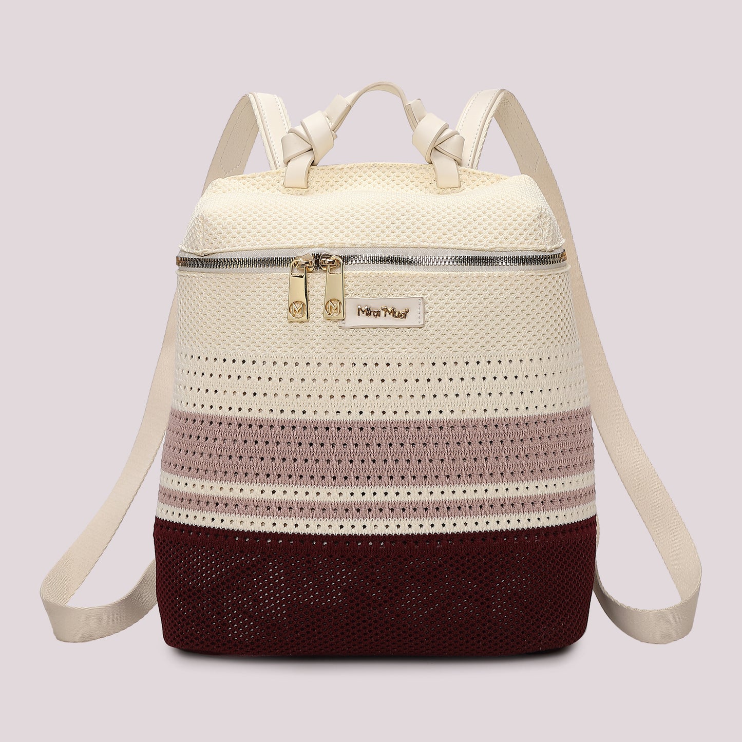 ZAINO IN MAGLIA A RIGHE