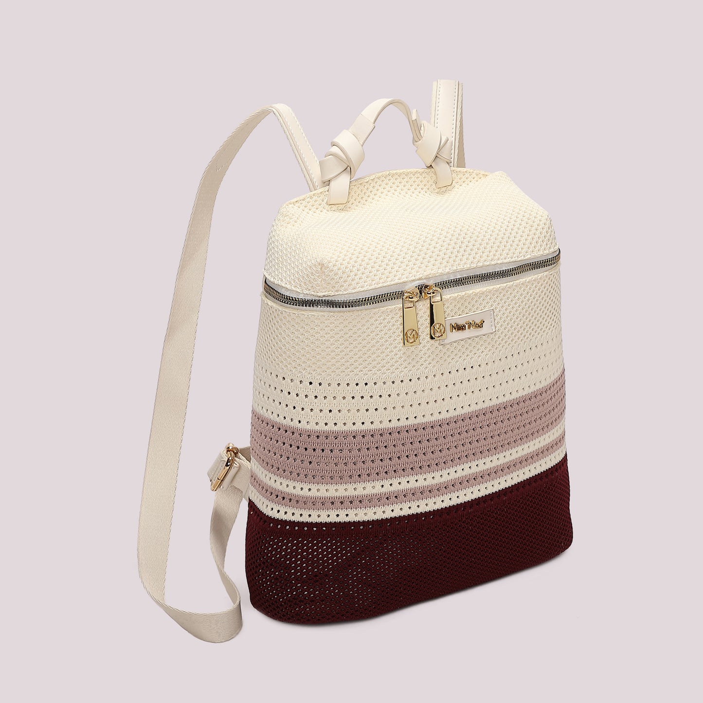 ZAINO IN MAGLIA A RIGHE