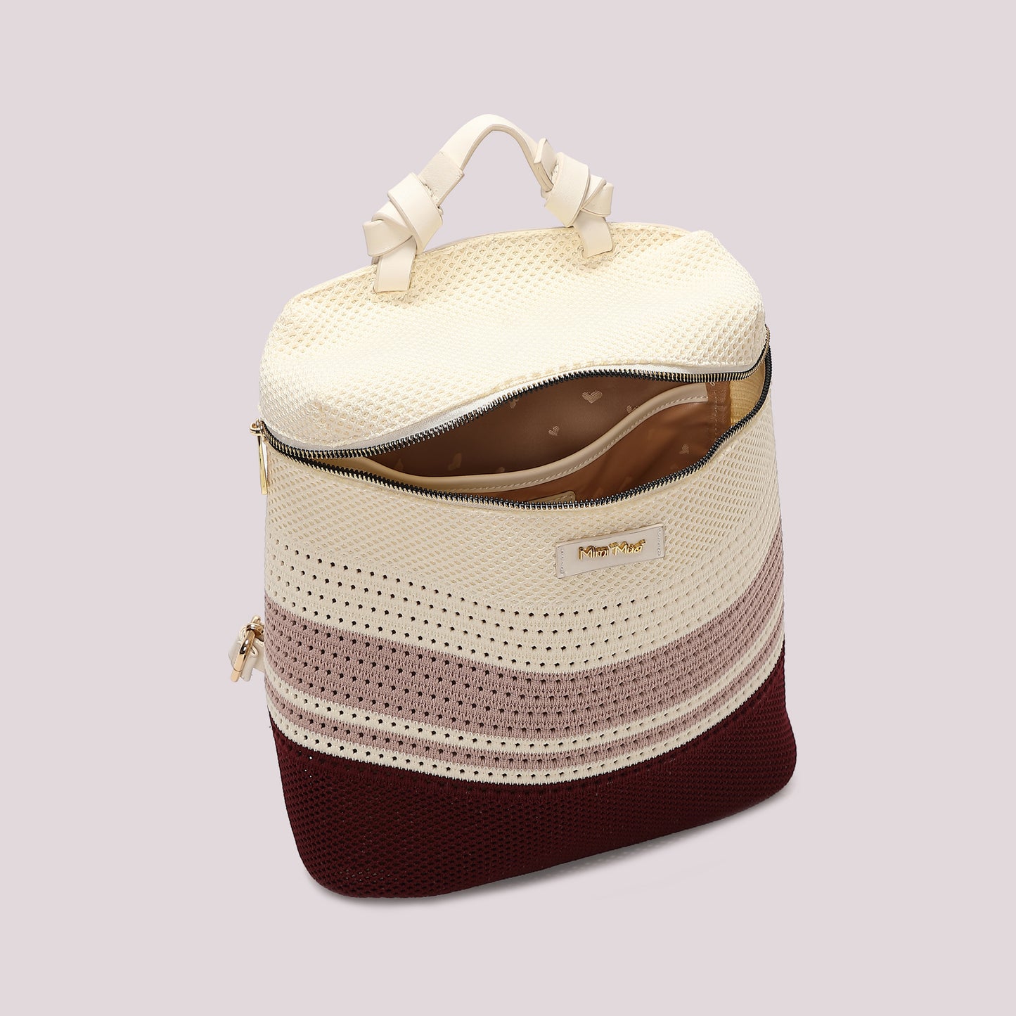 ZAINO IN MAGLIA A RIGHE