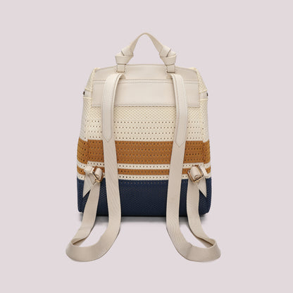 ZAINO IN MAGLIA A RIGHE