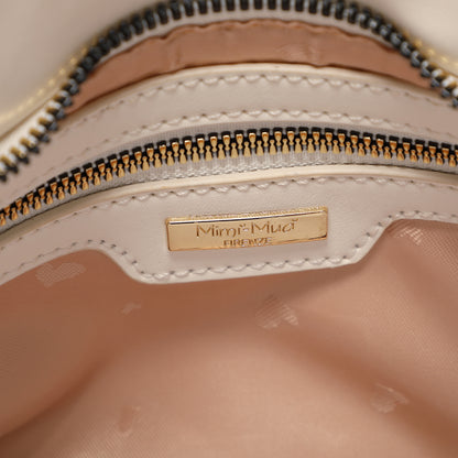 BORSA A MANO IN MAGLIA A RIGHE