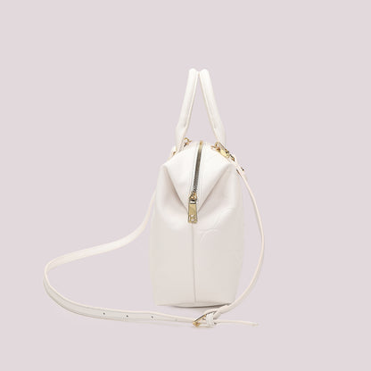 BORSA A BAULETTO CON MOTIVO AD ONDA