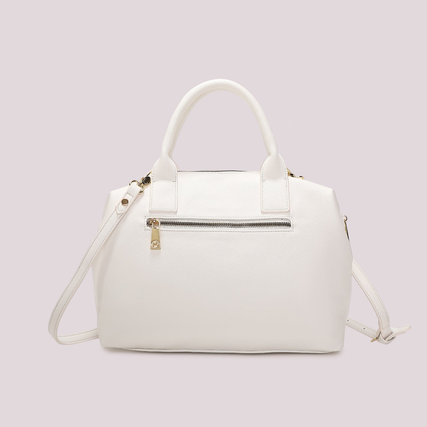 BORSA A BAULETTO CON MOTIVO AD ONDA