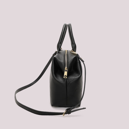 BORSA A BAULETTO CON MOTIVO AD ONDA