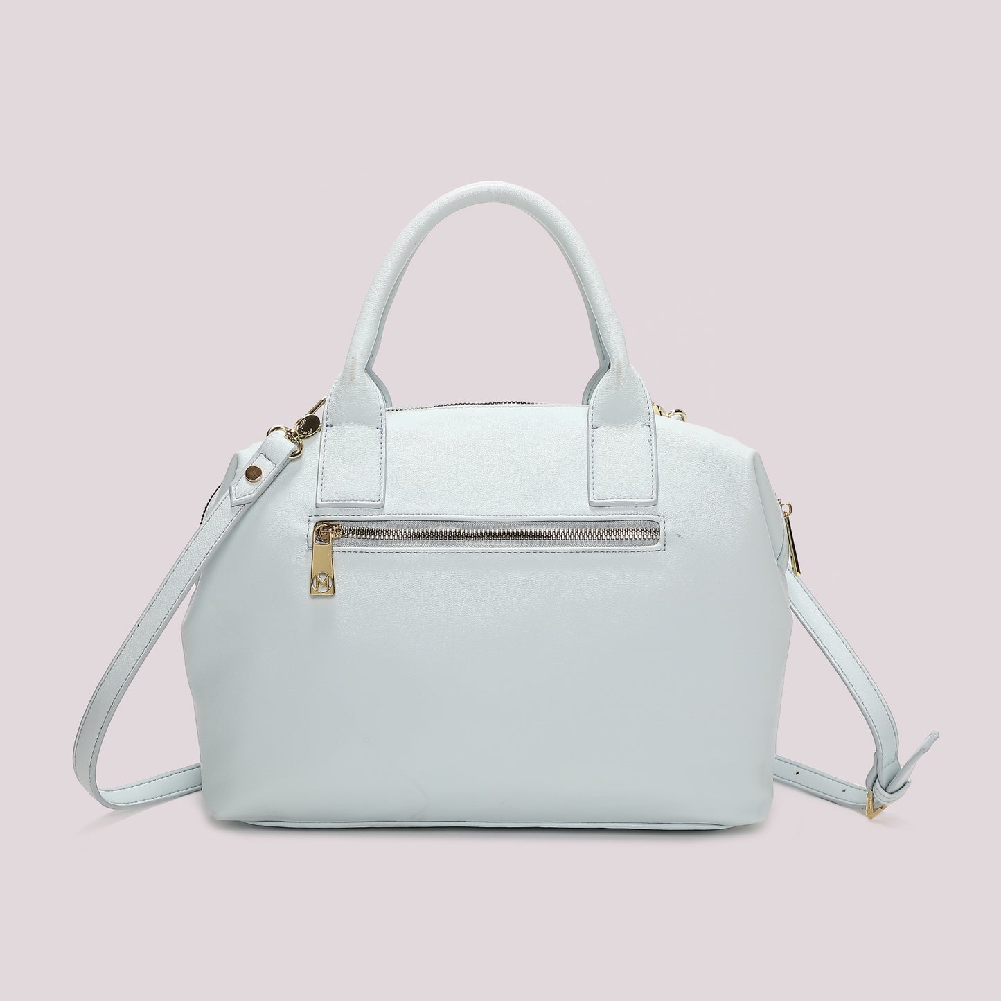 BORSA A BAULETTO CON MOTIVO AD ONDA