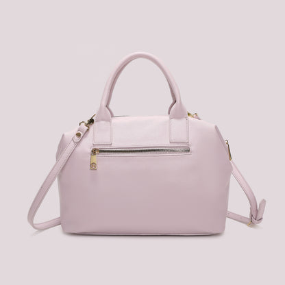 BORSA A BAULETTO CON MOTIVO AD ONDA