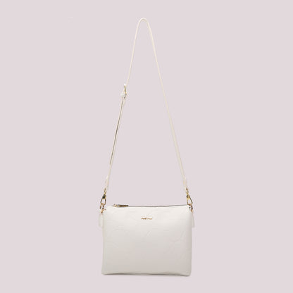 BORSA A TRACOLLA CON MOTIVO AD ONDA