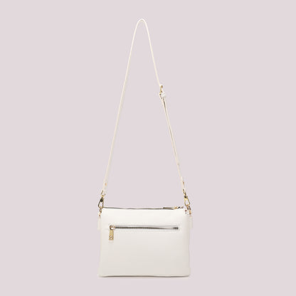 BORSA A TRACOLLA CON MOTIVO AD ONDA