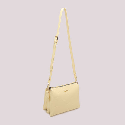 BORSA A TRACOLLA CON MOTIVO AD ONDA