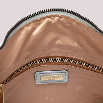 BORSA A TRACOLLA CON MOTIVO AD ONDA