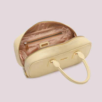 BORSA BAGUETTE CON MOTIVO AD ONDA