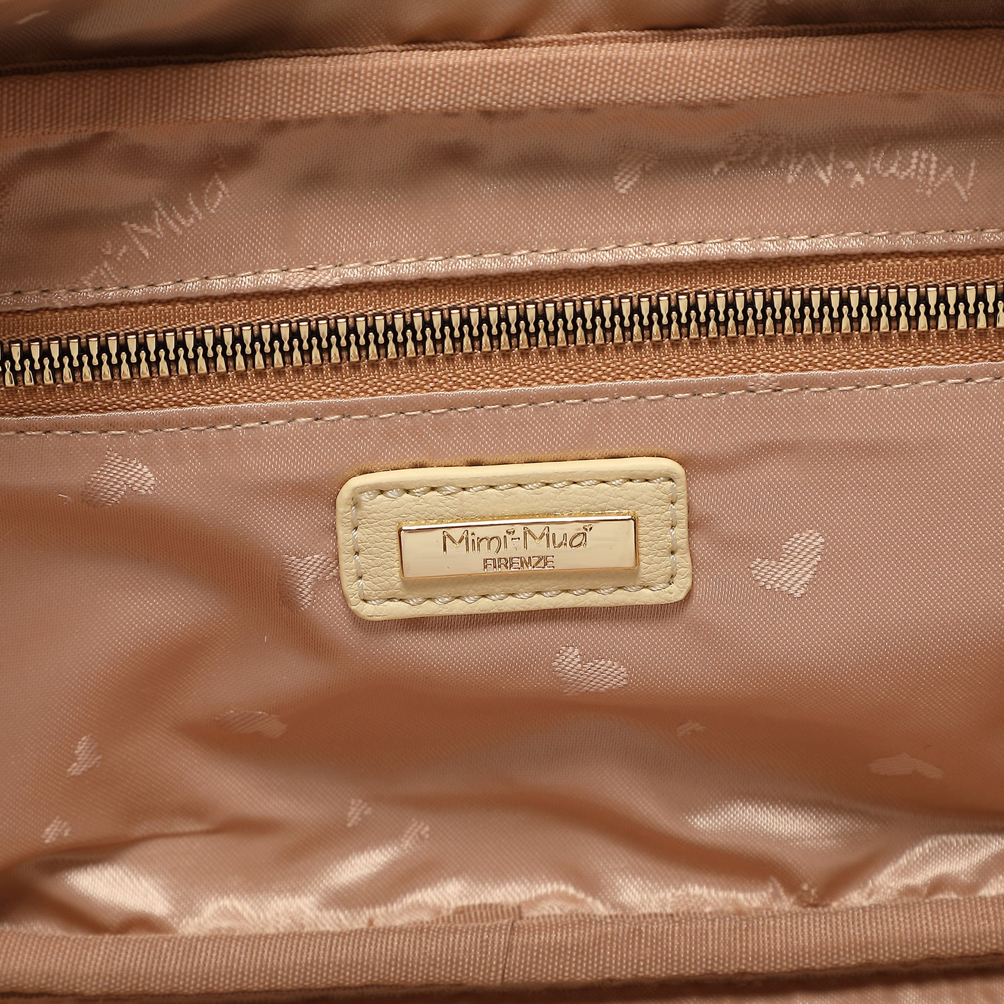 BORSA BAGUETTE CON MOTIVO AD ONDA