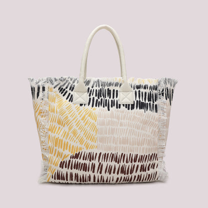 BORSA SHOPPER GRANDE IN FANTASIA