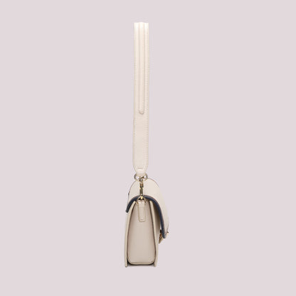 BORSA A TRACOLLA CON BORDO COLORATO