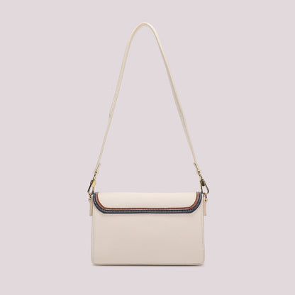 BORSA A TRACOLLA CON BORDO COLORATO