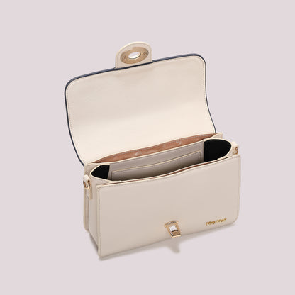 BORSA A TRACOLLA CON BORDO COLORATO