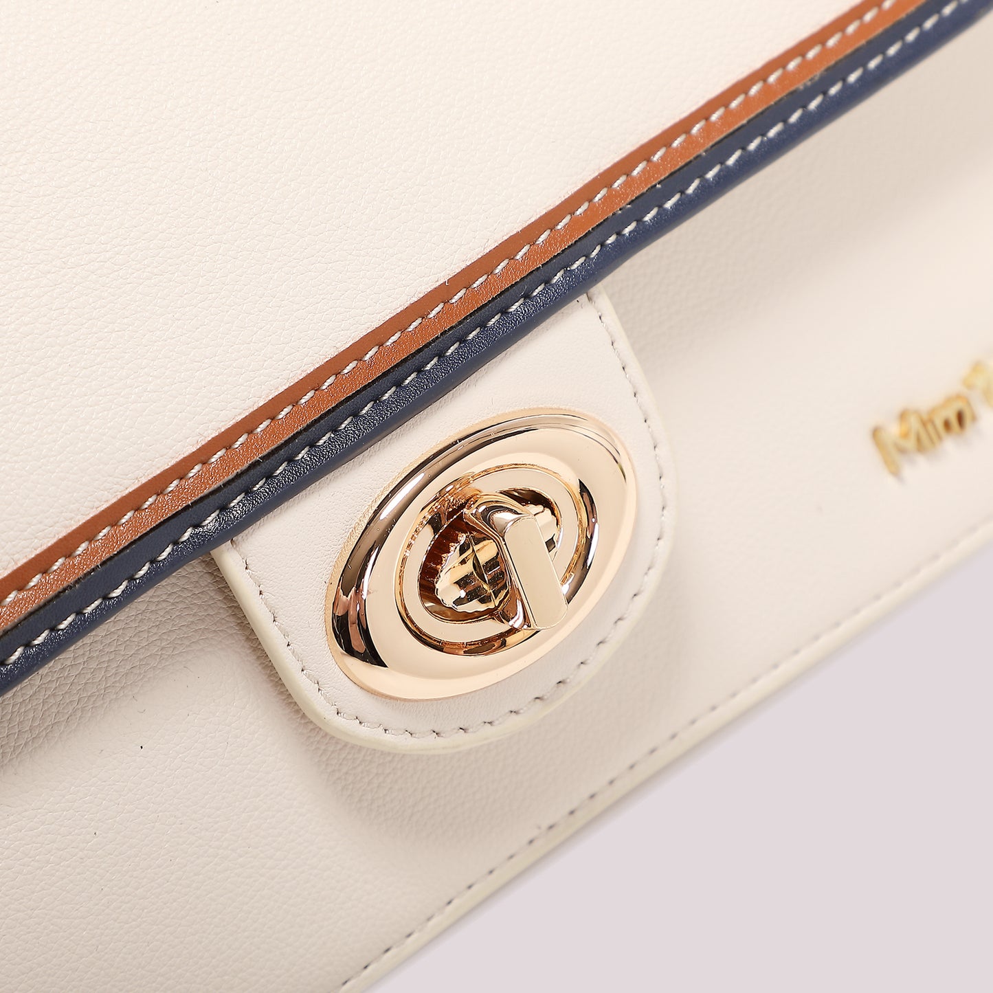 BORSA A TRACOLLA CON BORDO COLORATO