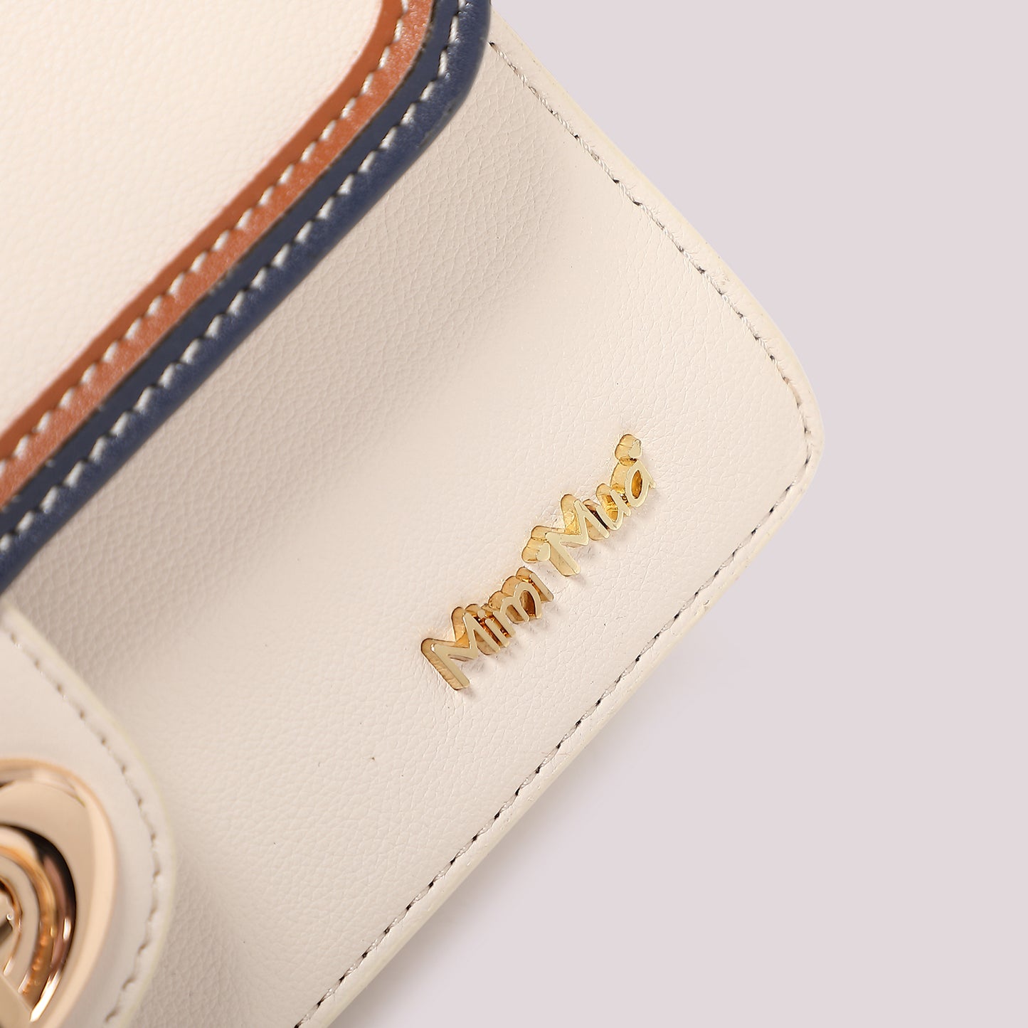 BORSA A TRACOLLA CON BORDO COLORATO