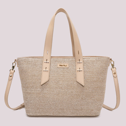 BORSA SHOPPER IN PAGLIA