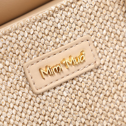 BORSA SHOPPER IN PAGLIA