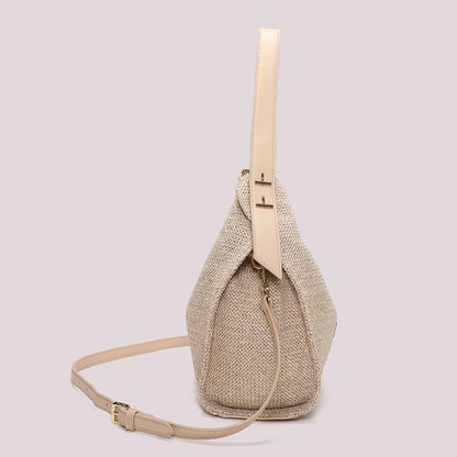 BORSA HOBO IN PAGLIA