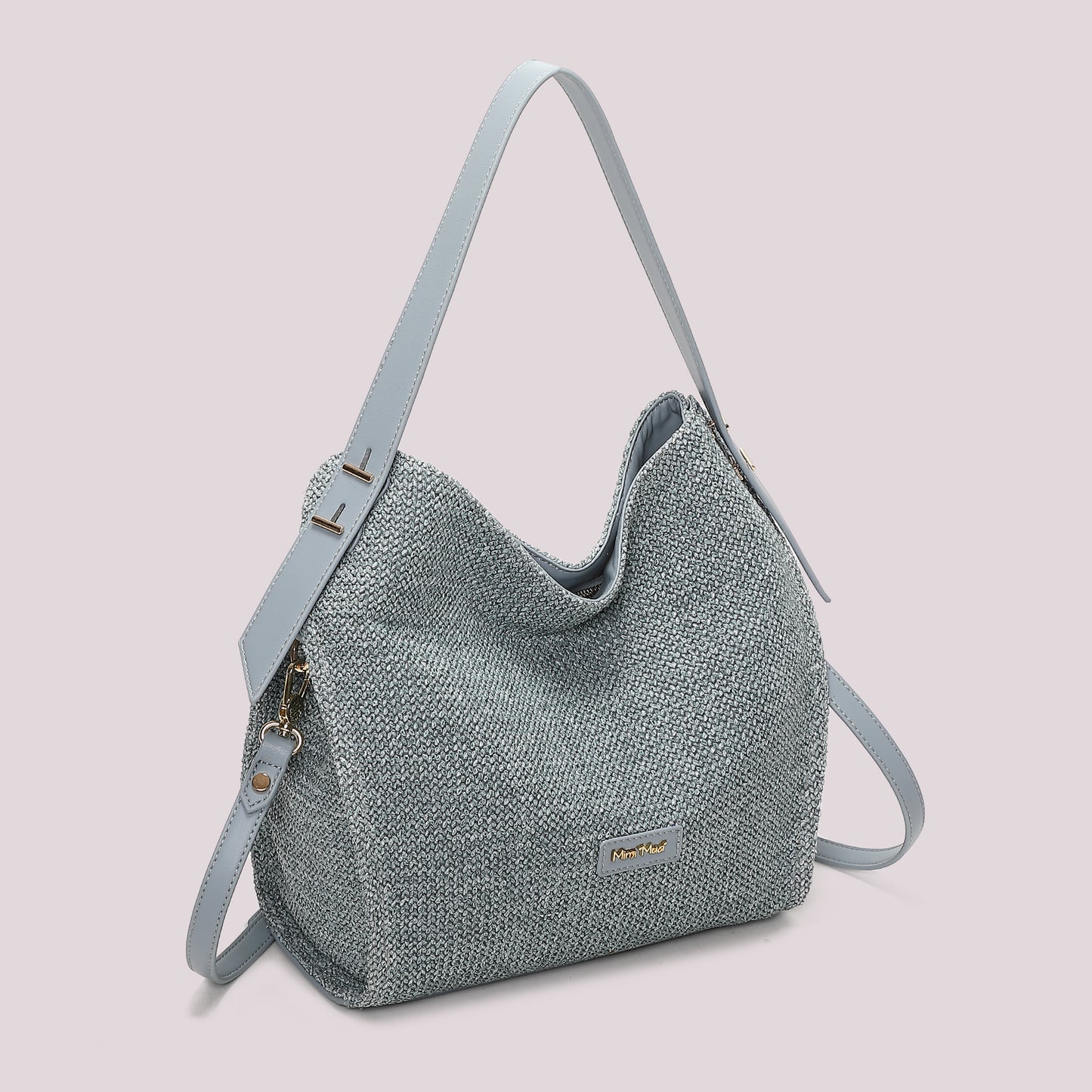 BORSA HOBO IN PAGLIA