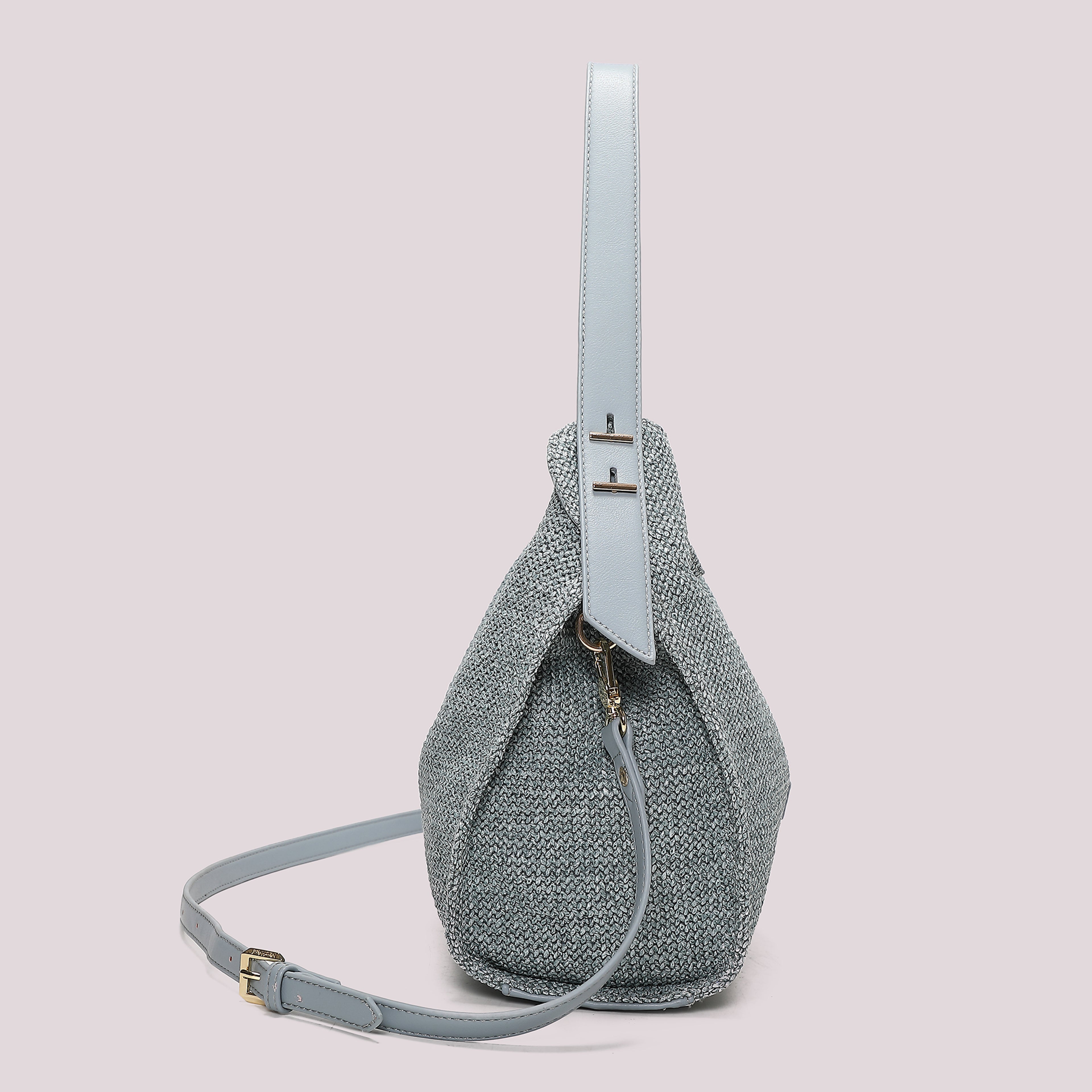 BORSA HOBO IN PAGLIA