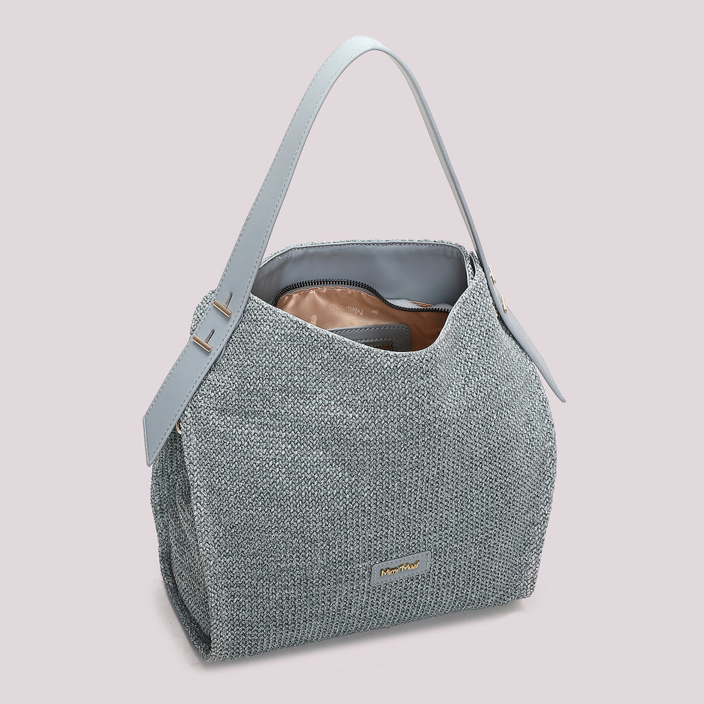 BORSA HOBO IN PAGLIA
