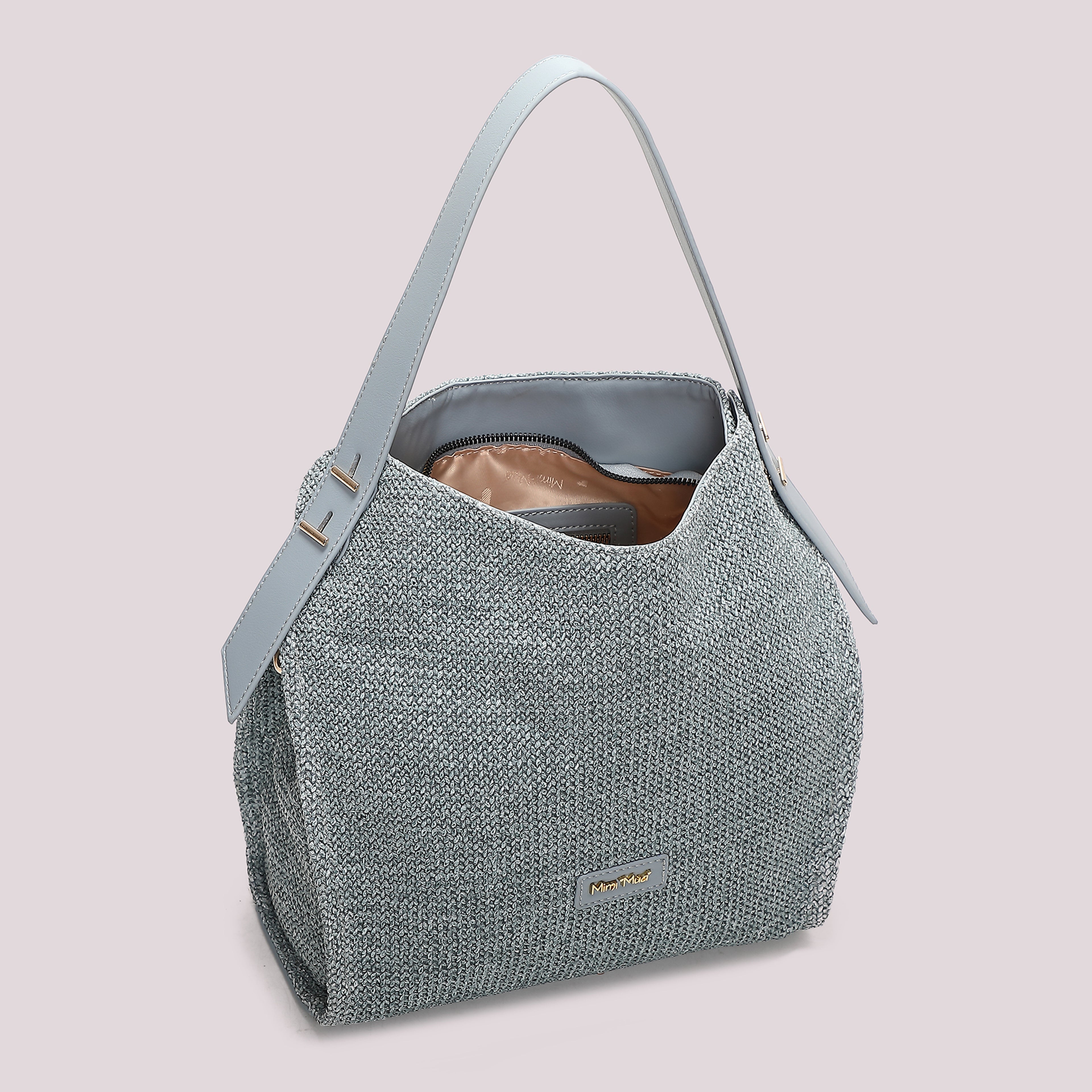 BORSA HOBO IN PAGLIA