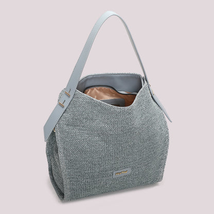 BORSA HOBO IN PAGLIA