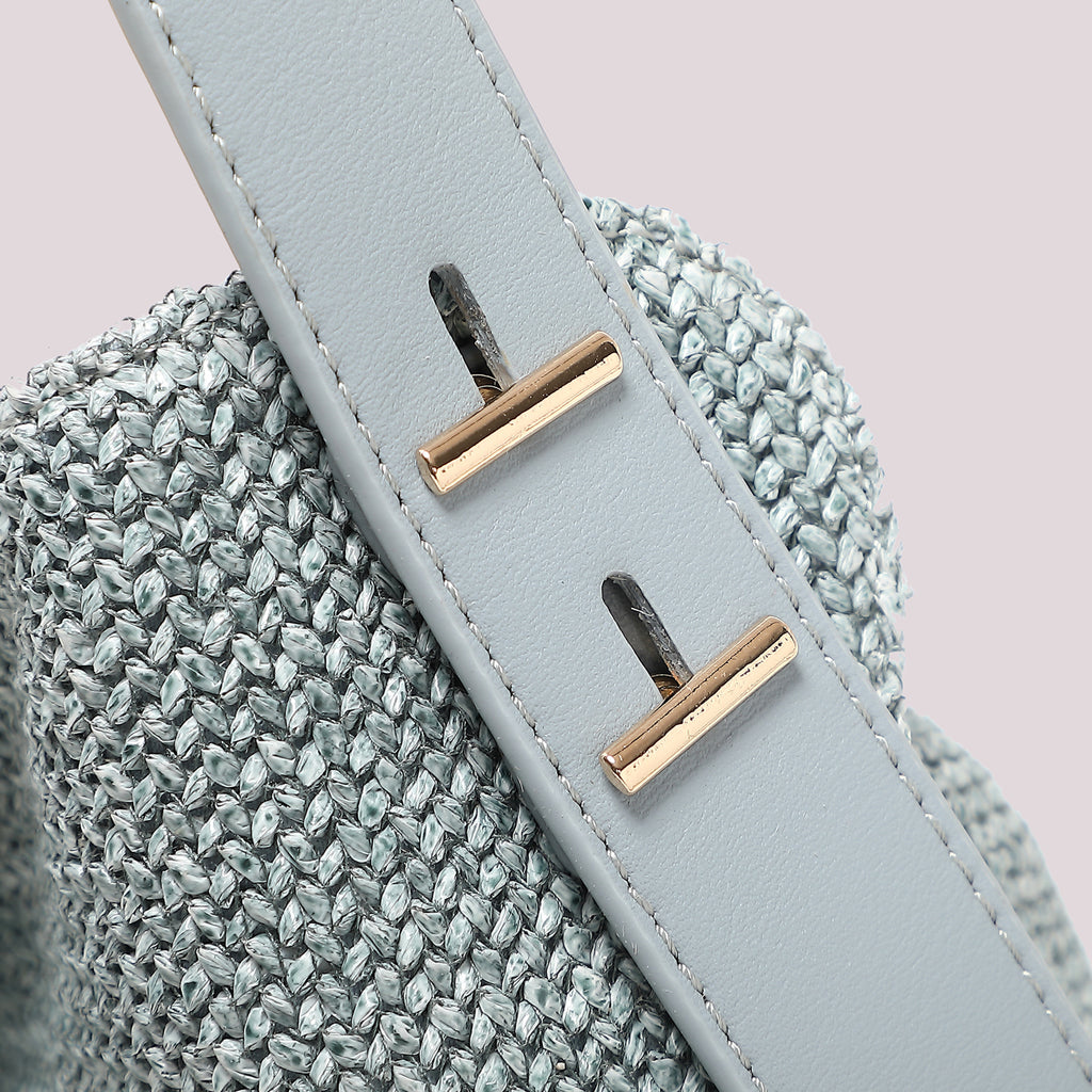 BORSA HOBO IN PAGLIA