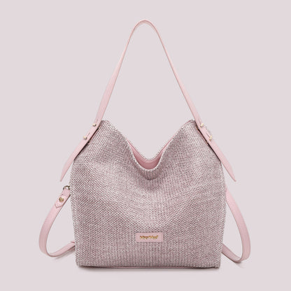 BORSA HOBO IN PAGLIA