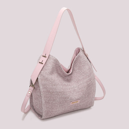 BORSA HOBO IN PAGLIA