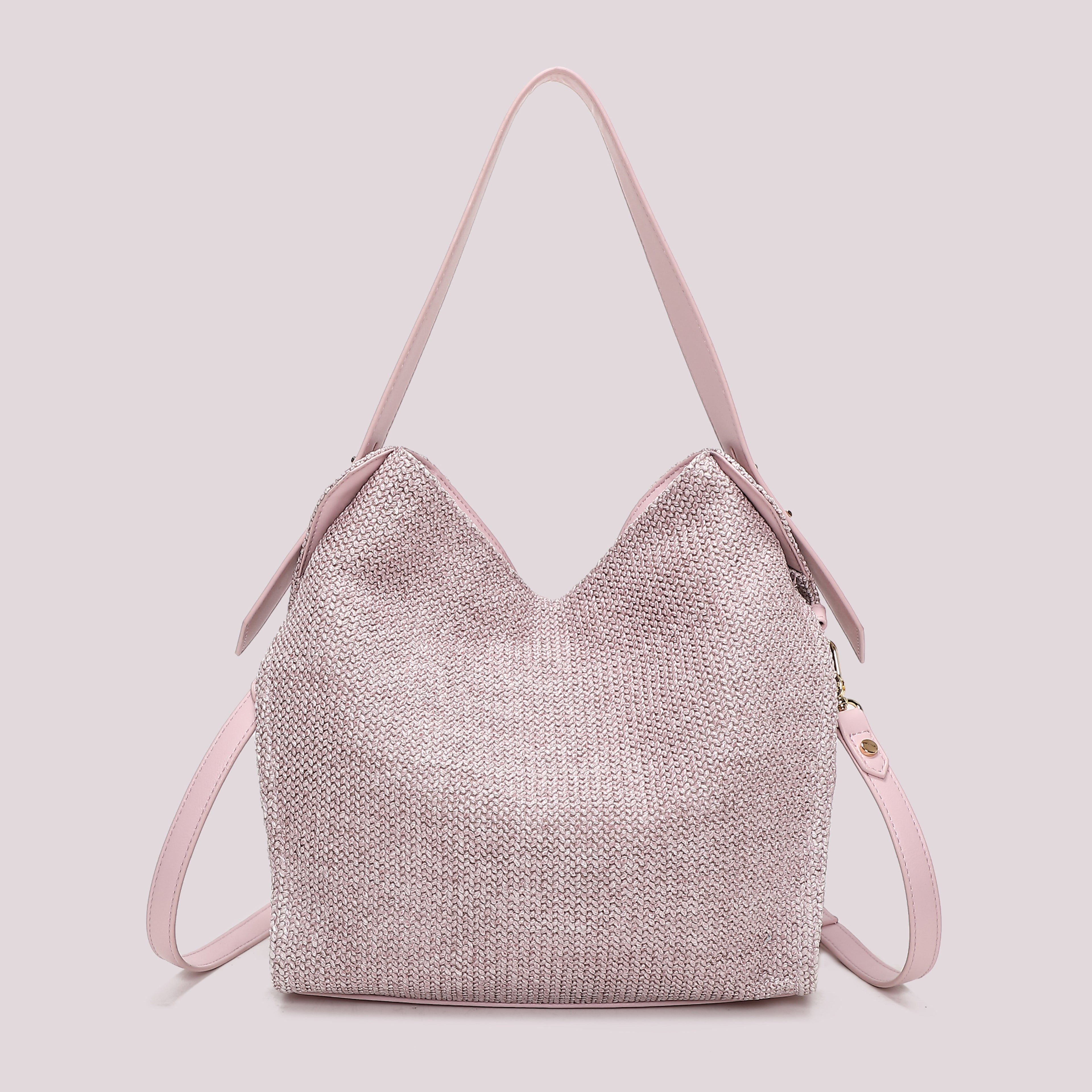BORSA HOBO IN PAGLIA