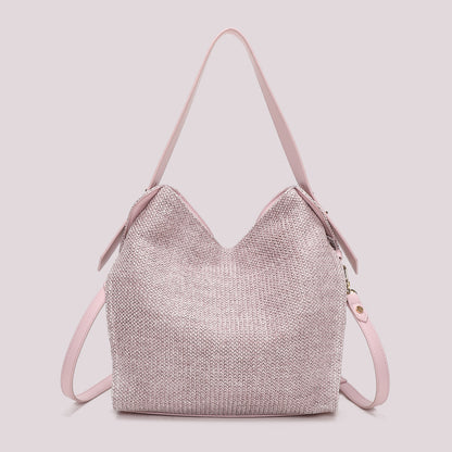 BORSA HOBO IN PAGLIA