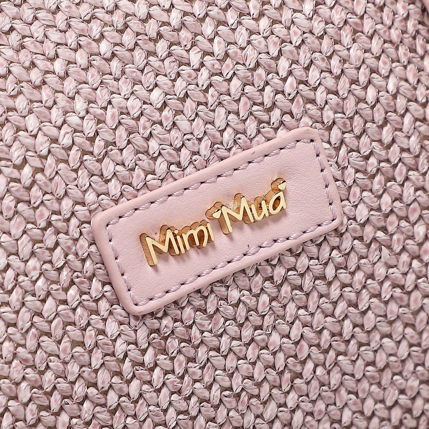 BORSA A BAULETTO IN PAGLIA