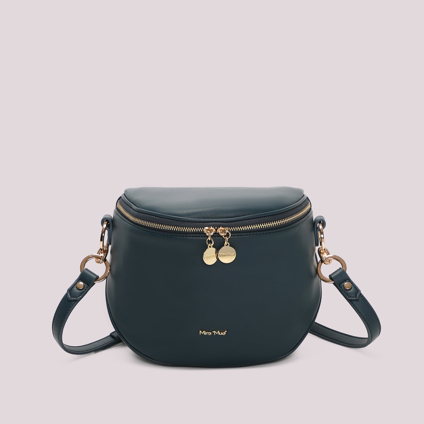 BORSA MARSUPIO CON DETTAGLIO ANELLI AI MANICI
