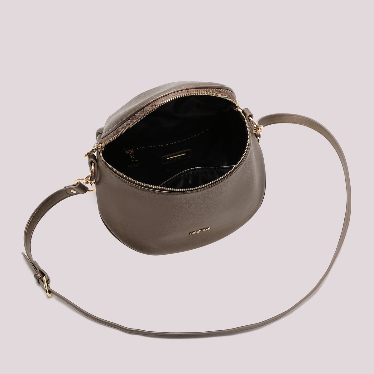 BORSA MARSUPIO CON DETTAGLIO ANELLI AI MANICI