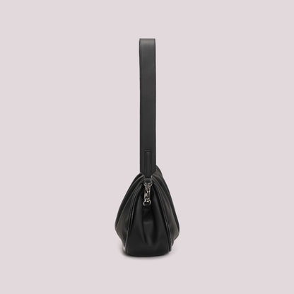 BORSA CLUTCH MORBIDA CON CHIUSURA A SFERE
