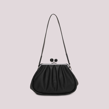 BORSA CLUTCH MORBIDA CON CHIUSURA A SFERE