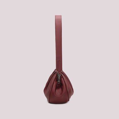 BORSA CLUTCH MORBIDA CON CHIUSURA A SFERE