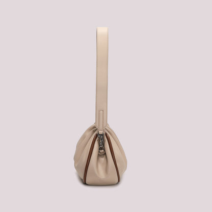 BORSA CLUTCH MORBIDA CON CHIUSURA A SFERE