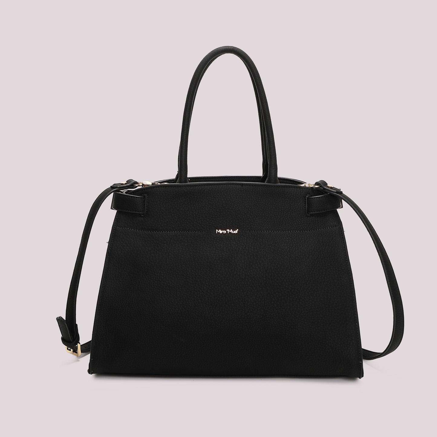 BORSA SHOPPING CON FIANCHI EFFETTO CAMOSCIO