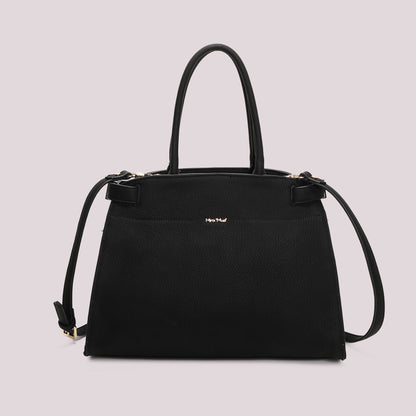 BORSA SHOPPING CON FIANCHI EFFETTO CAMOSCIO
